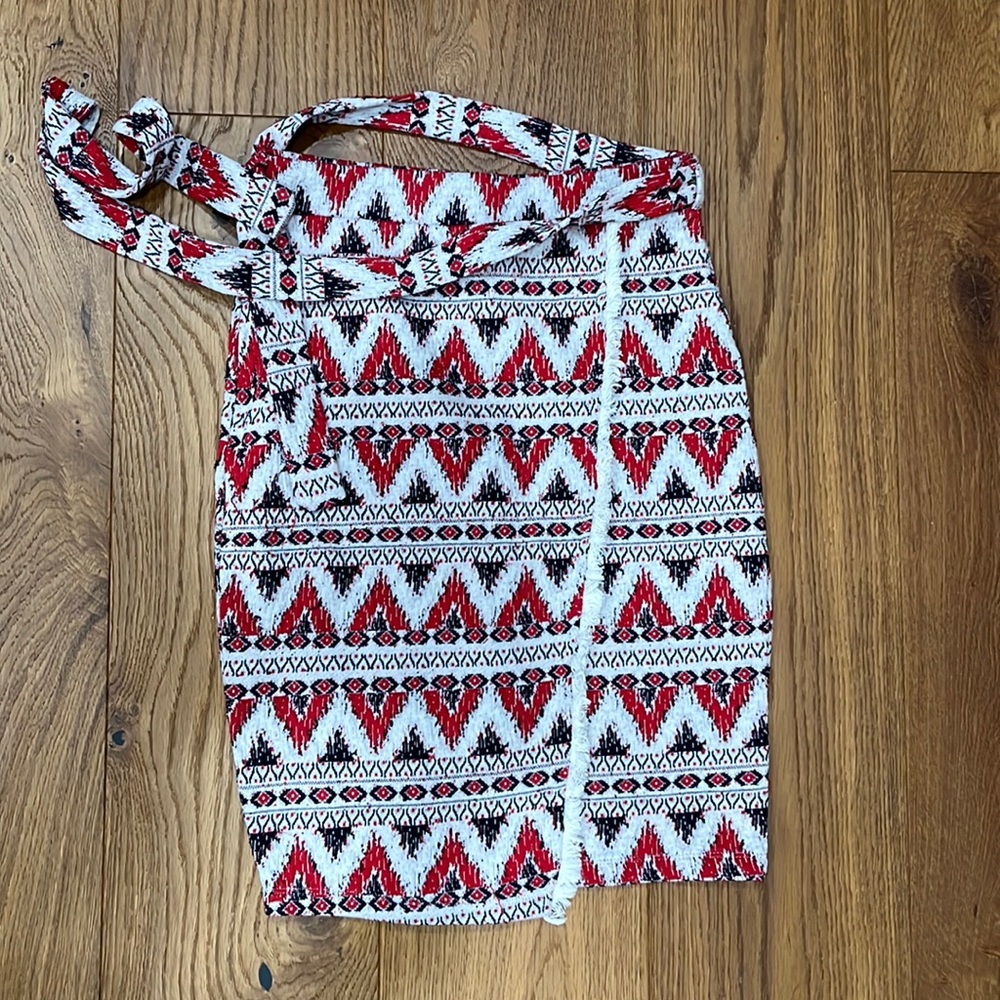 H&M printed skirt